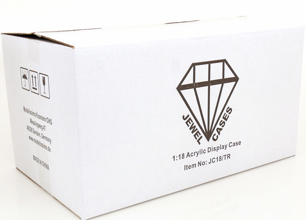 Plastová vitrína pro modely 1:18 Jewel Cases