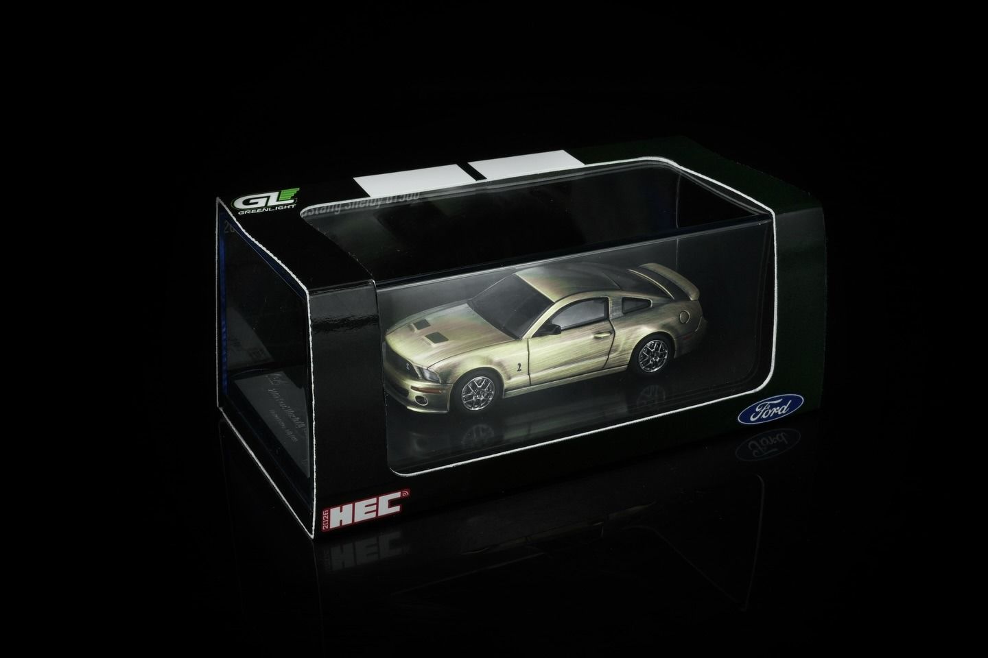 Ford Mustang Shelby GT500 2007 *HEC 2026* vintage bronze 1:64 Motorhelix x Greenlight