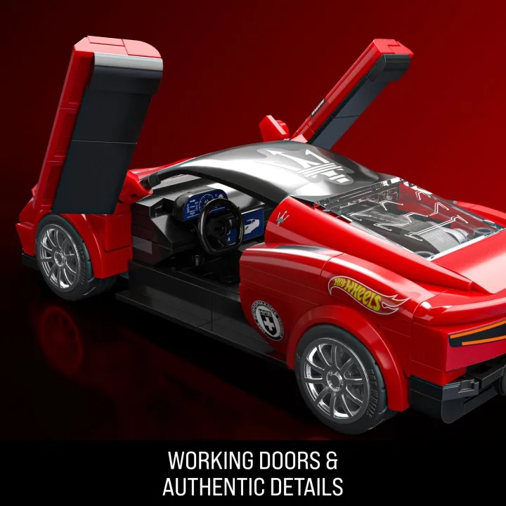 Maserati MC20 red 1:32 Hot Wheels Brick Shop