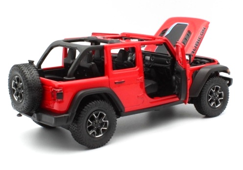 Jeep Wrangler Rubicon 4xe red 1:24 Rastar