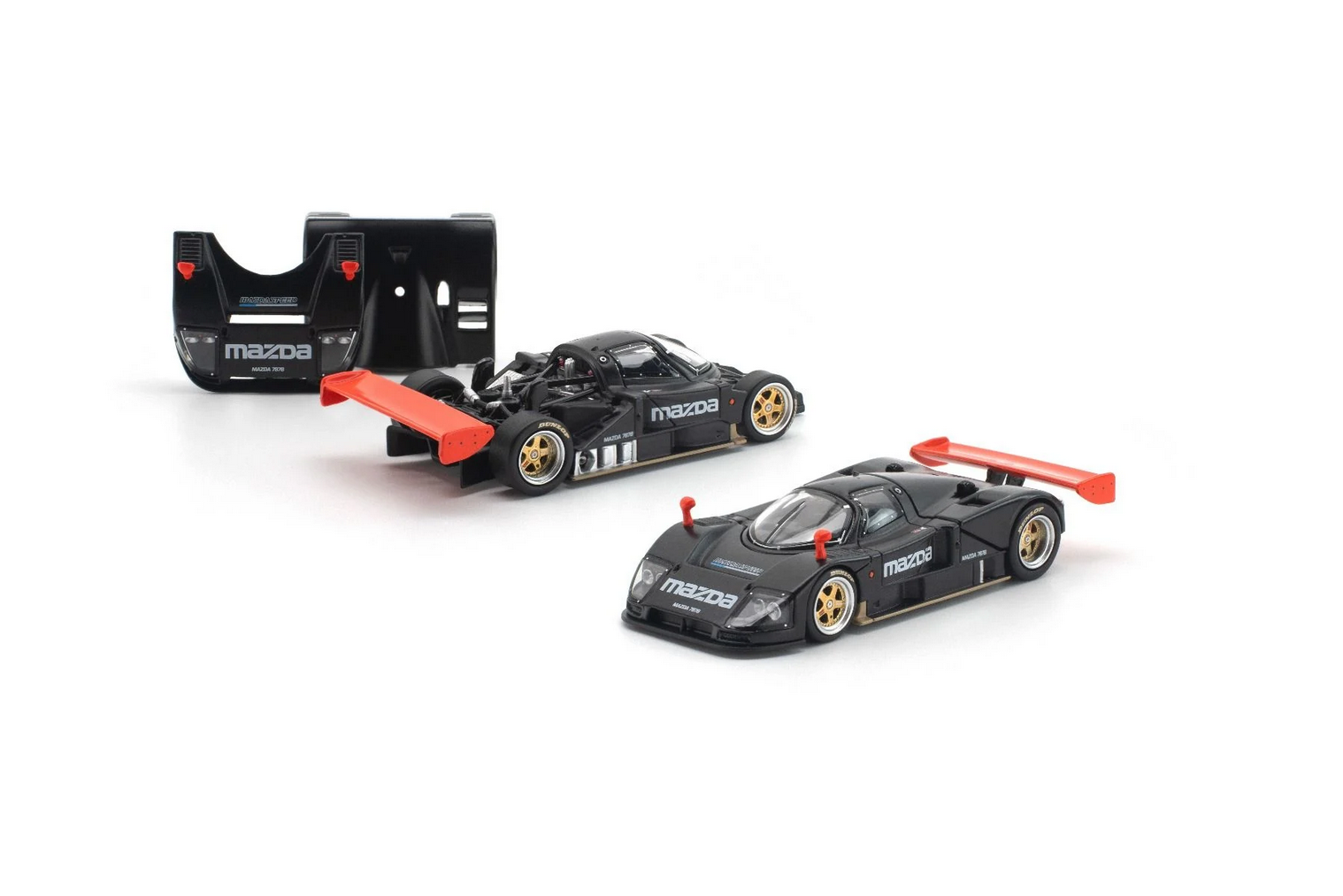 Mazda 787B Test Car 1991 black/red 1:64 Pop Race