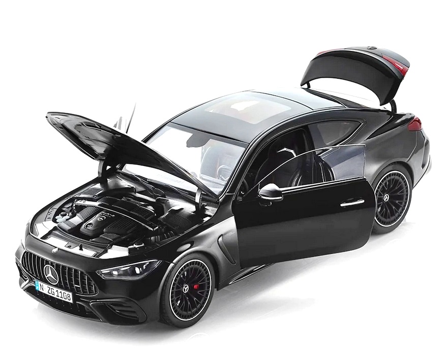 Mercedes-AMG CLE 53 Coupe obsidian black 1:18 NZG