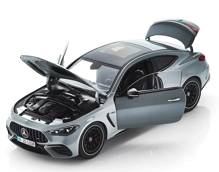 Mercedes-AMG CLE 53 Coupe alpin grey 1:18 NZG
