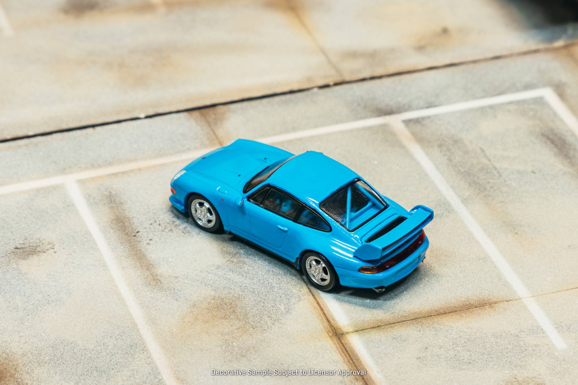 Porsche 991 (993) Carrera RS Club Sport Riviera 1996 blue 1:64 Tarmac