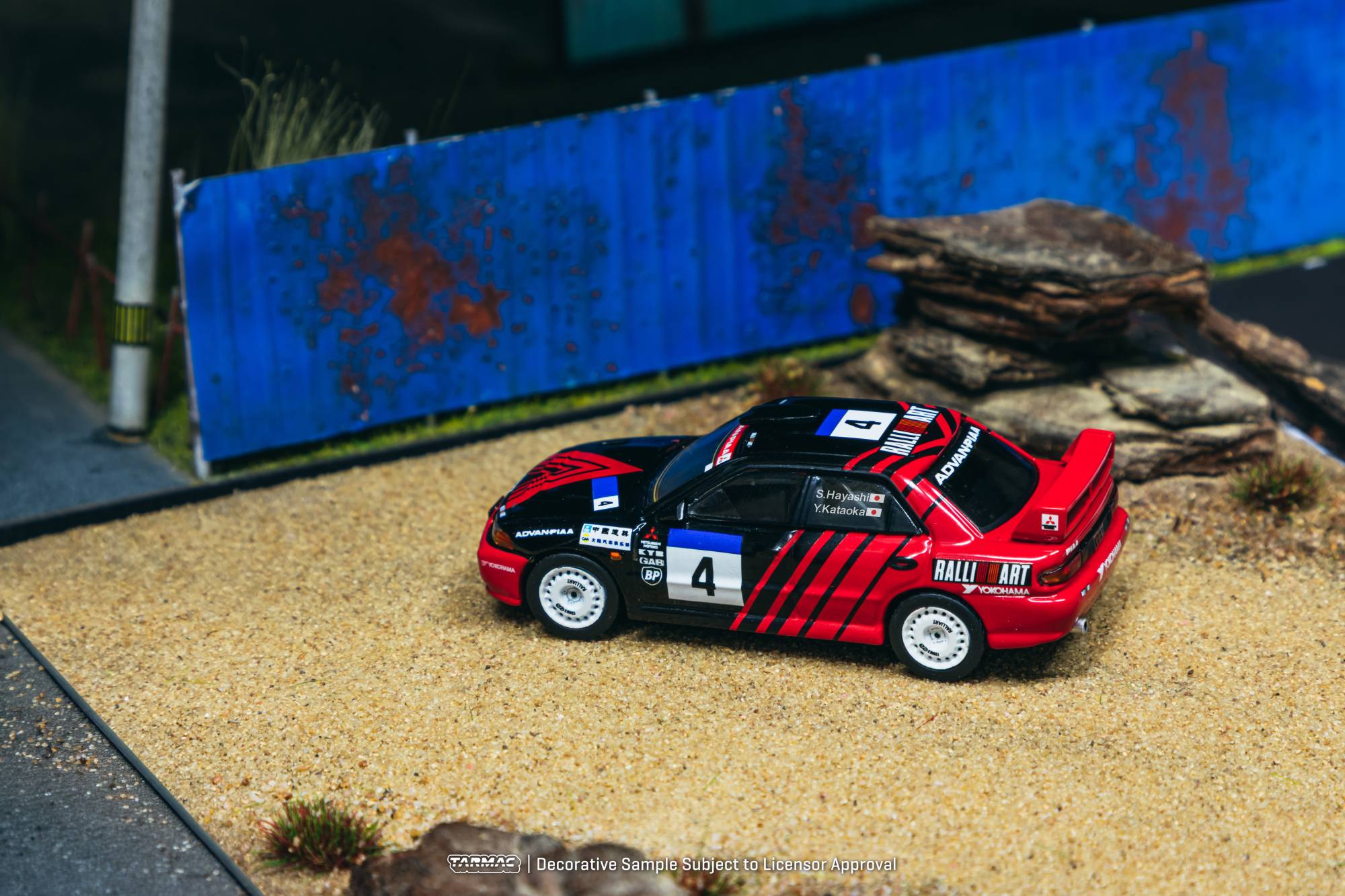 Mitsubishi Lancer EVO III WRC #4 Y.Kataoka/S.Hayashi China Rally 1998 1:64 Tarmac
