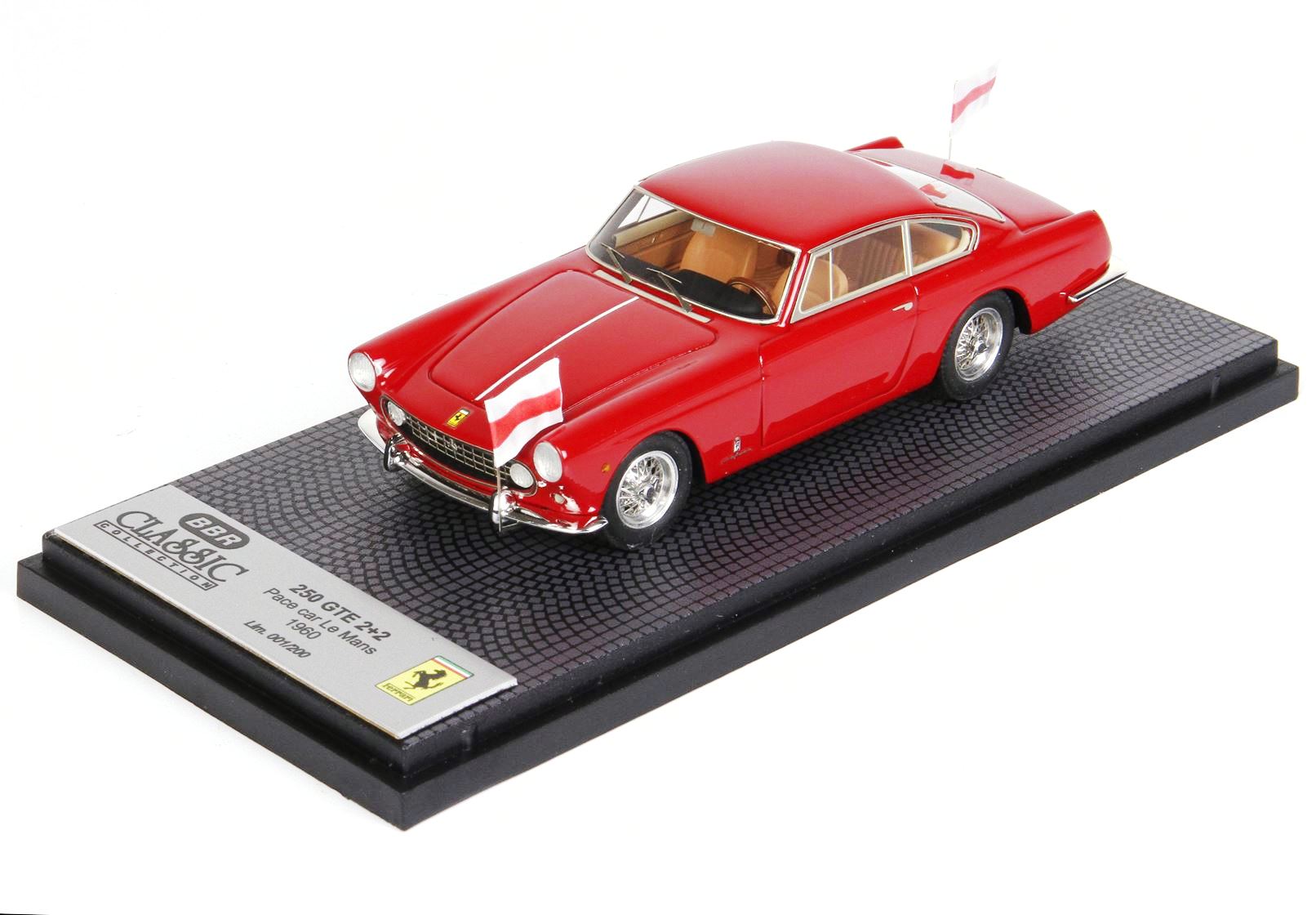 Ferrari 250 GTE 2+2 Pace Car Le Mans 1960 1:43 B.B.R.
