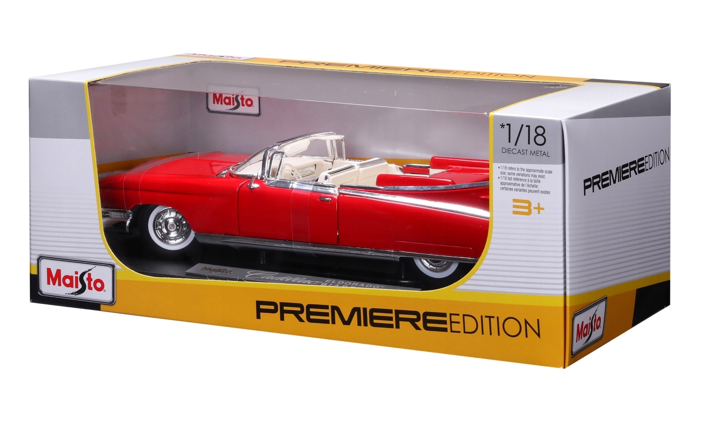 Cadillac Eldorado Biarritz 1959 red 1:18 Maisto