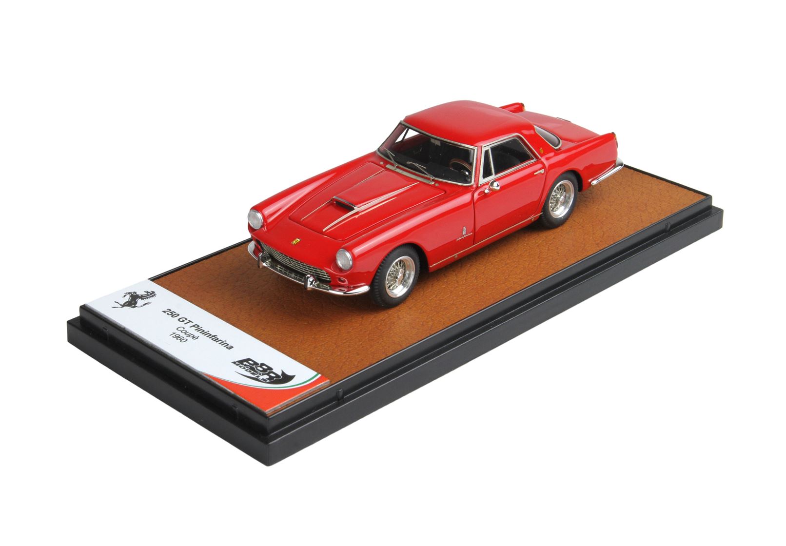 Ferrari 250 GT Pininfarina Coupe 1960 rosso 1:43 B.B.R.