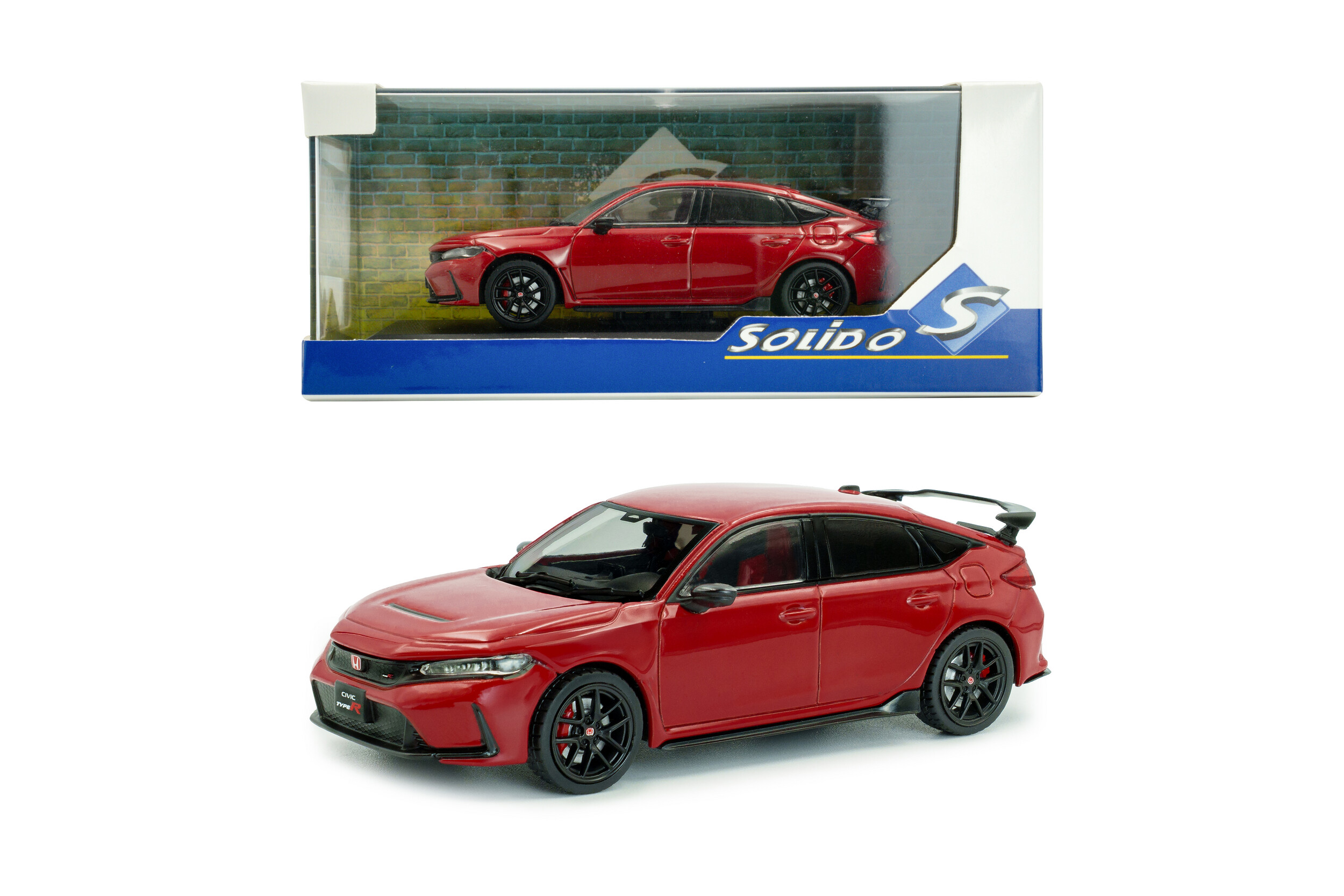 Honda Civic Type R 2022 red 1:43 Solido