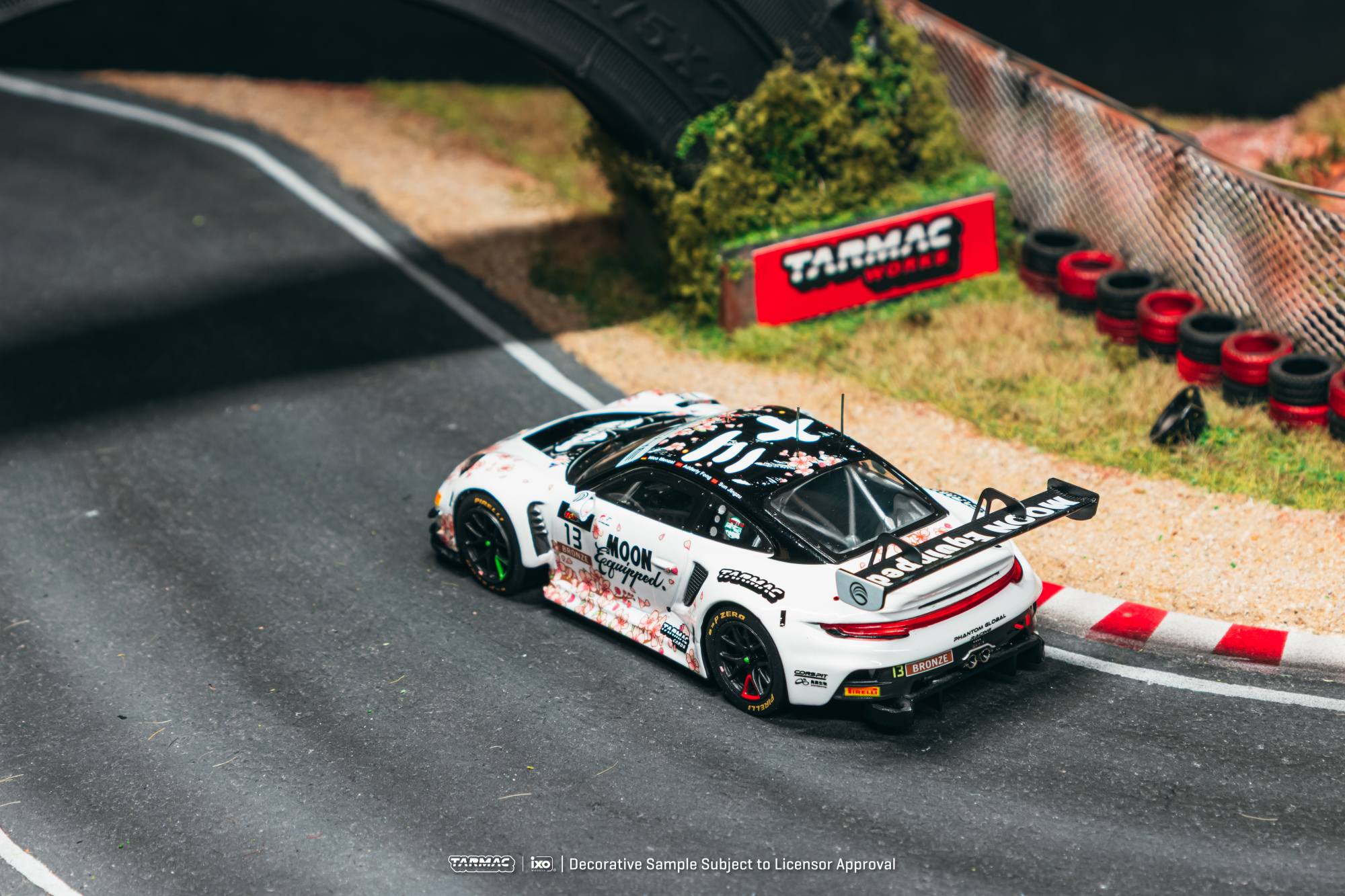 Porsche 911 (992) GT3 R Phantom Global Racing #13 S.Jingzu/A.Fong/N.Menzel Suzuka 1000km Intercontinental GT Challenge 2025 1:43 Tarmac