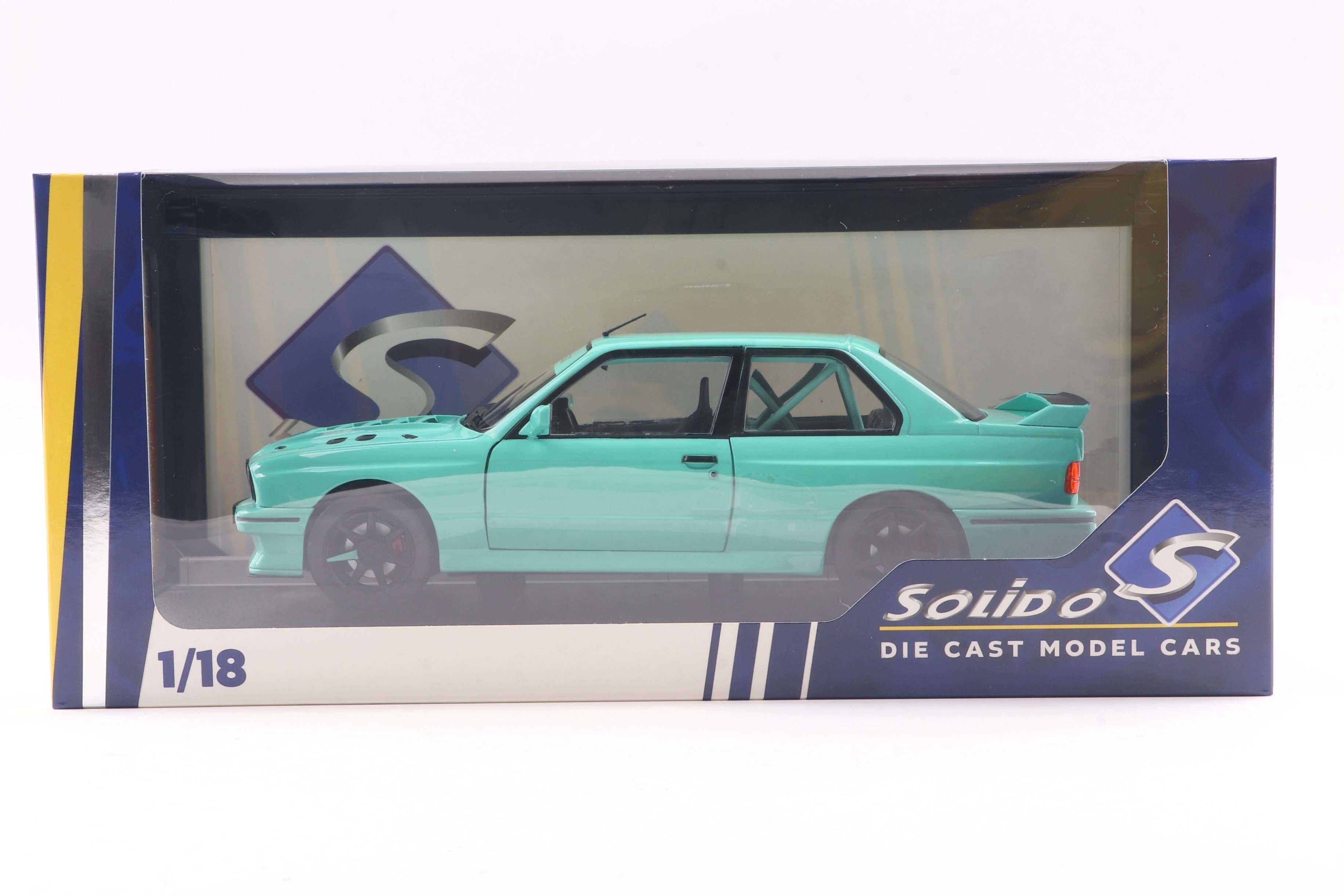 BMW M3 Solido Works 1990 Tiffany blue 1:18 Solido