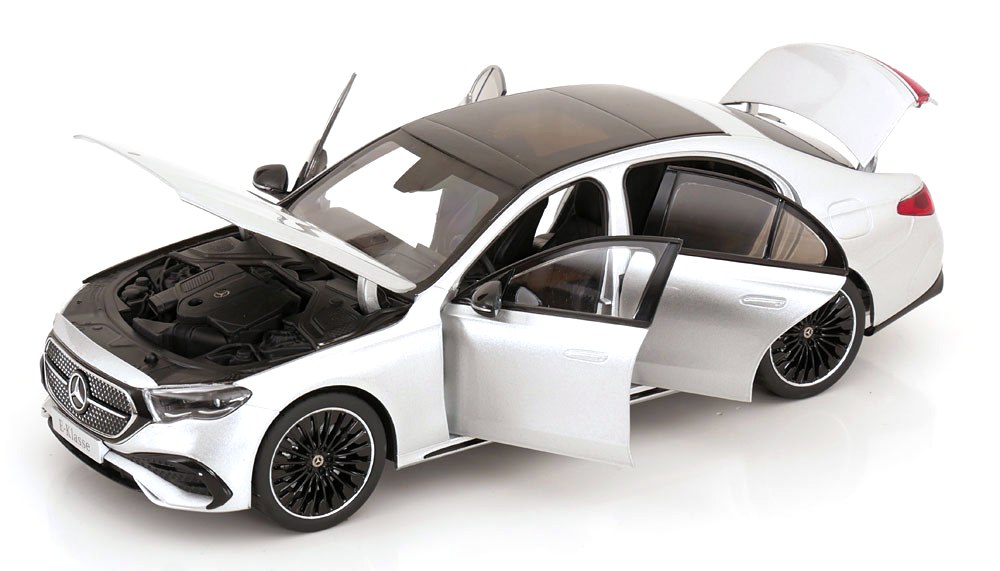 Mercedes-Benz E-Class W214 2023 silver 1:18 iScale
