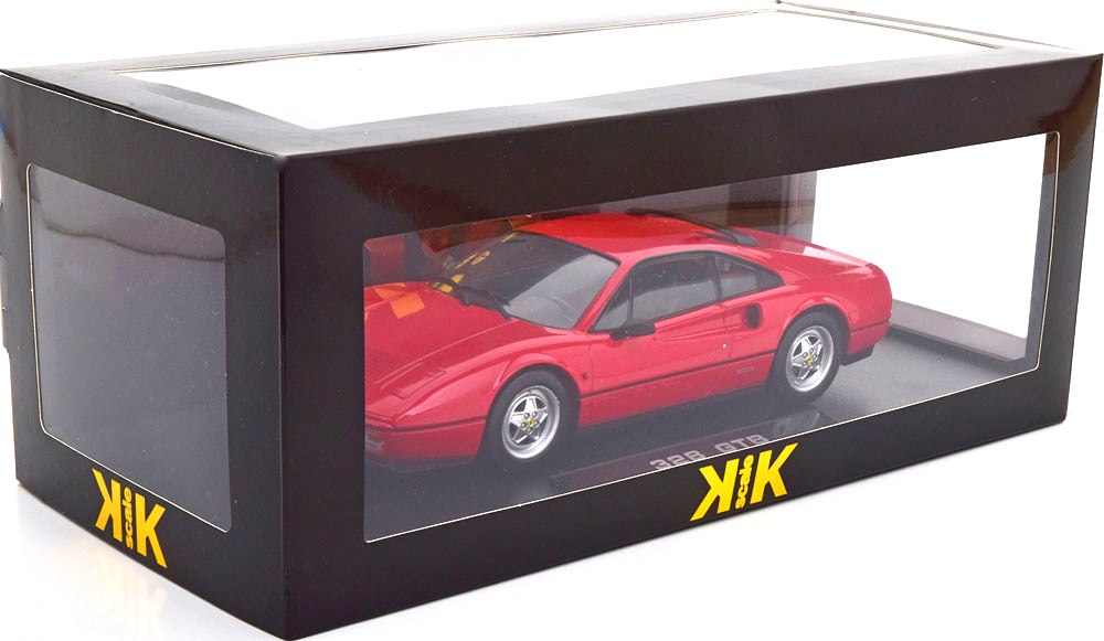 Ferrari 328 GTB 1985 red 1:18 KK Scale