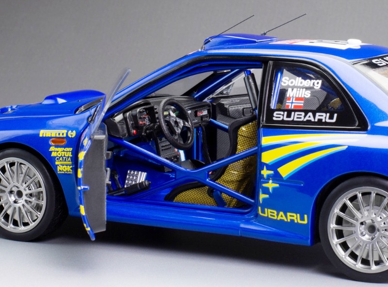 Subaru Impreza S6 WRC'00 #19 P.Solberg/P.Mills Rally Sanremo 2000 1:18 Sun Star
