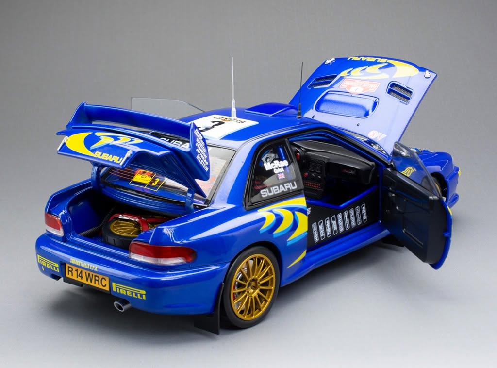 Subaru Impreza S5 WRC'98 #3 C.McRae/N.Grist 3rd Rally Sanremo 1998 1:18 Sun Star