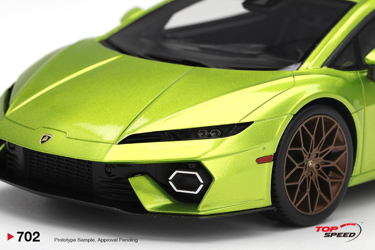 Lamborghini Temerario 2025 verde citrea 1:18 TopSpeed Models