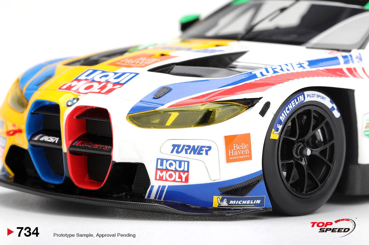 BMW M4 GT3 EVO #96 Foley/Gallagher/Klingman/Selldorf Turner Motorsport IMSA 24H Daytona 2026 1:18 TopSpeed Models
