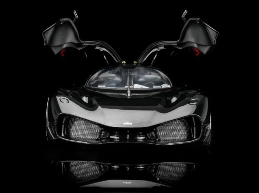 Nilu 27 V12 6.5L 1070hp 2024 black 1:18 Motorhelix