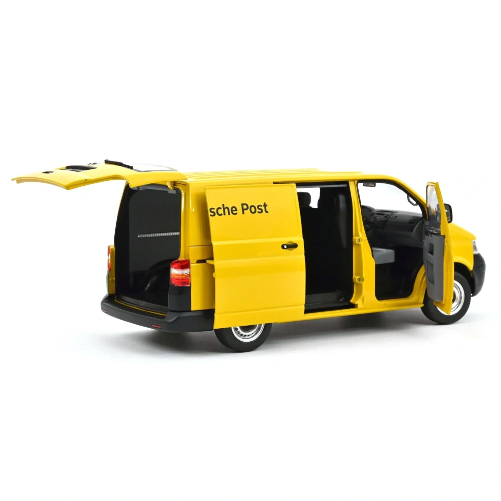 Volkswagen Transporter Deutsche Post 2003 yellow 1:18 Norev