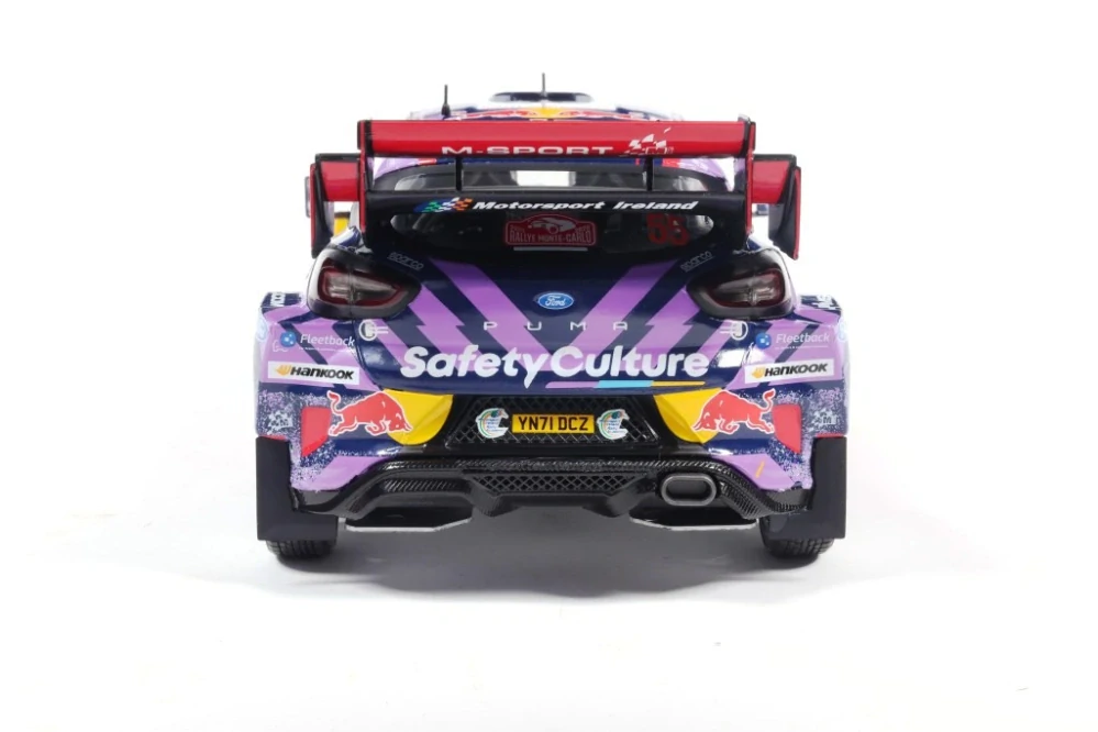 Ford Puma Rally1 Hybrid #55 McErlean/Treacy Rallye Monte Carlo 2025 1:18 Solido