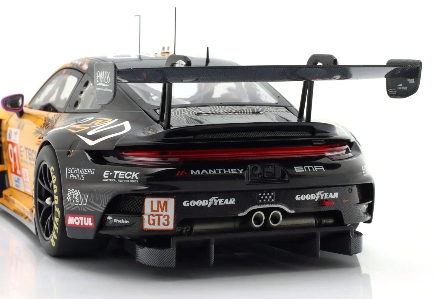 Porsche 911 GT3 R Manthey EMA #91 Lietz/Schuring/Shahin Sieger LMGTE 24H Le Mans 2024 1:18 Minichamps