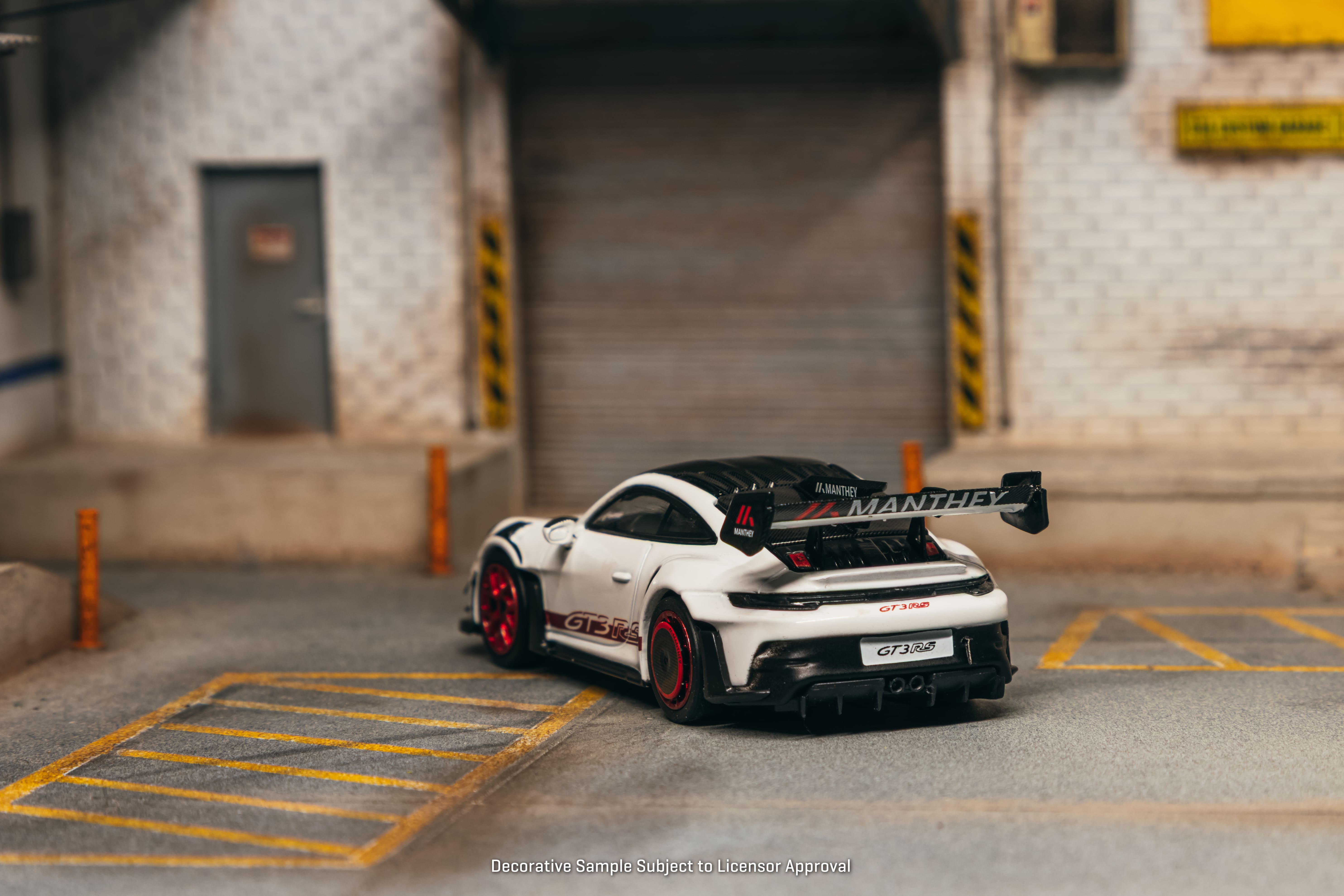 Porsche GT3RS (992.1) MR 2026 *Special Edition* white/red 1:64 Tarmac