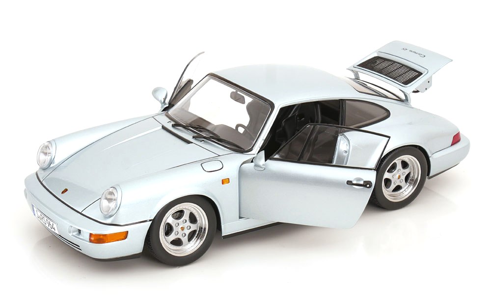 Porsche 911 964 RS 1992 Speedline Rims polar-silver 1:12 KK Scale