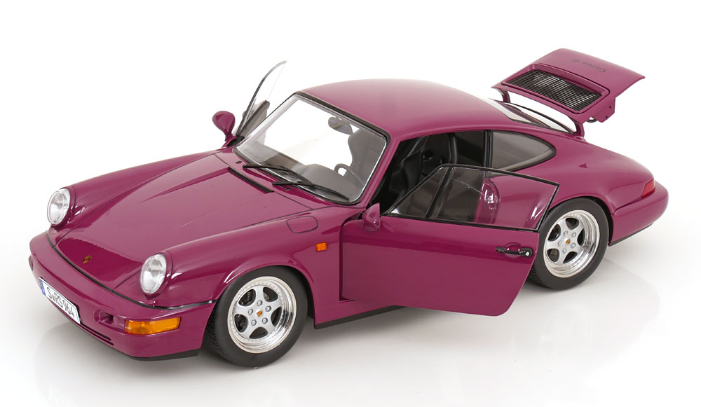 Porsche 911 964 RS 1992 Speedline Rims ruby red 1:12 KK Scale