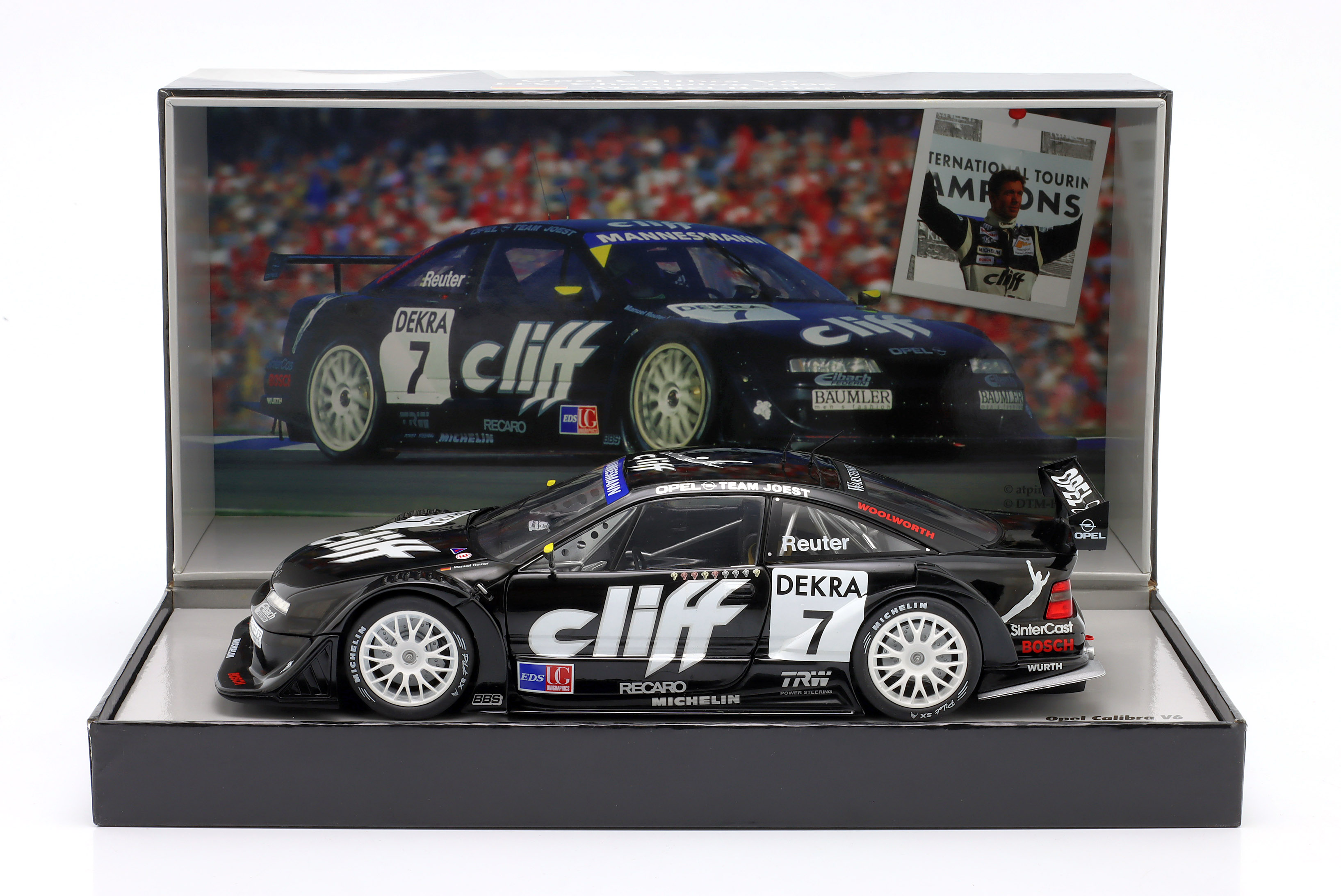 Opel Calibra V6 Team Joest #7 Manuel Reuter DTM / ITC Champion 1996 1:18 Werk83
