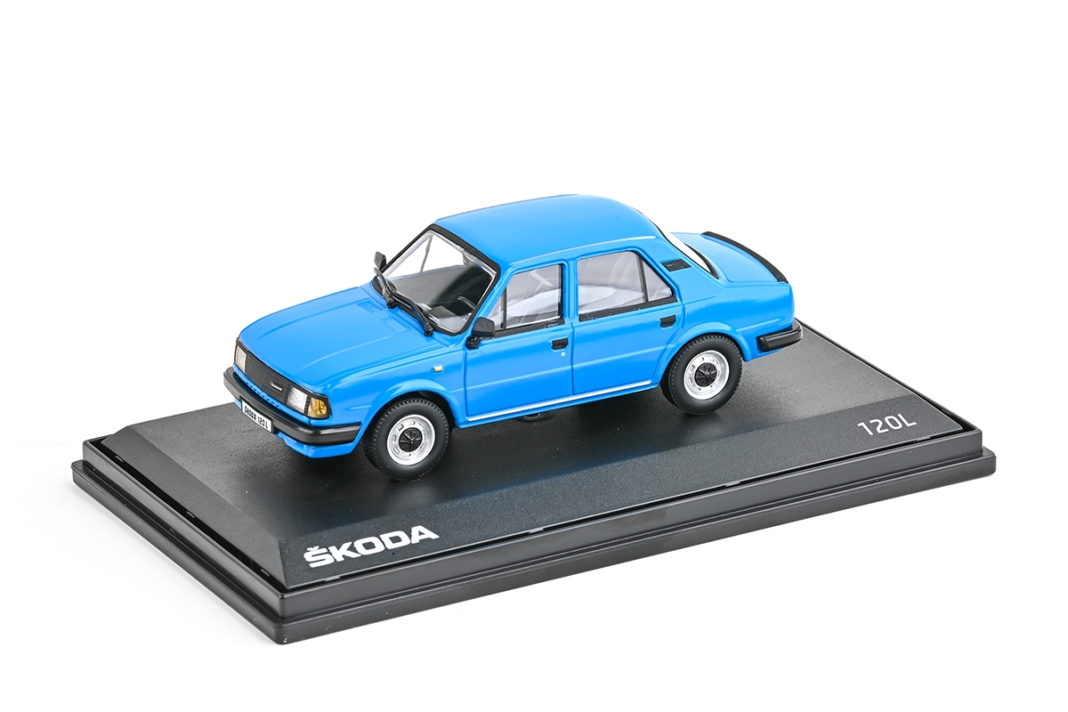 Škoda 120L 1984 modrá 1:43 Abrex