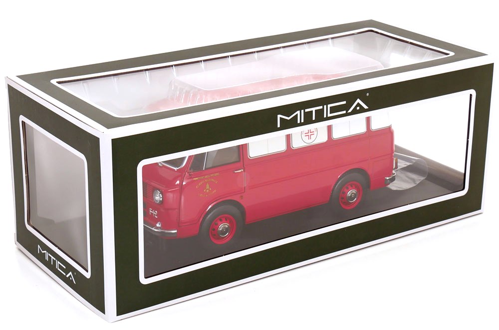 Alfa Romeo F-12 Fire Engine Ambulance 1968 1:18 Mitica