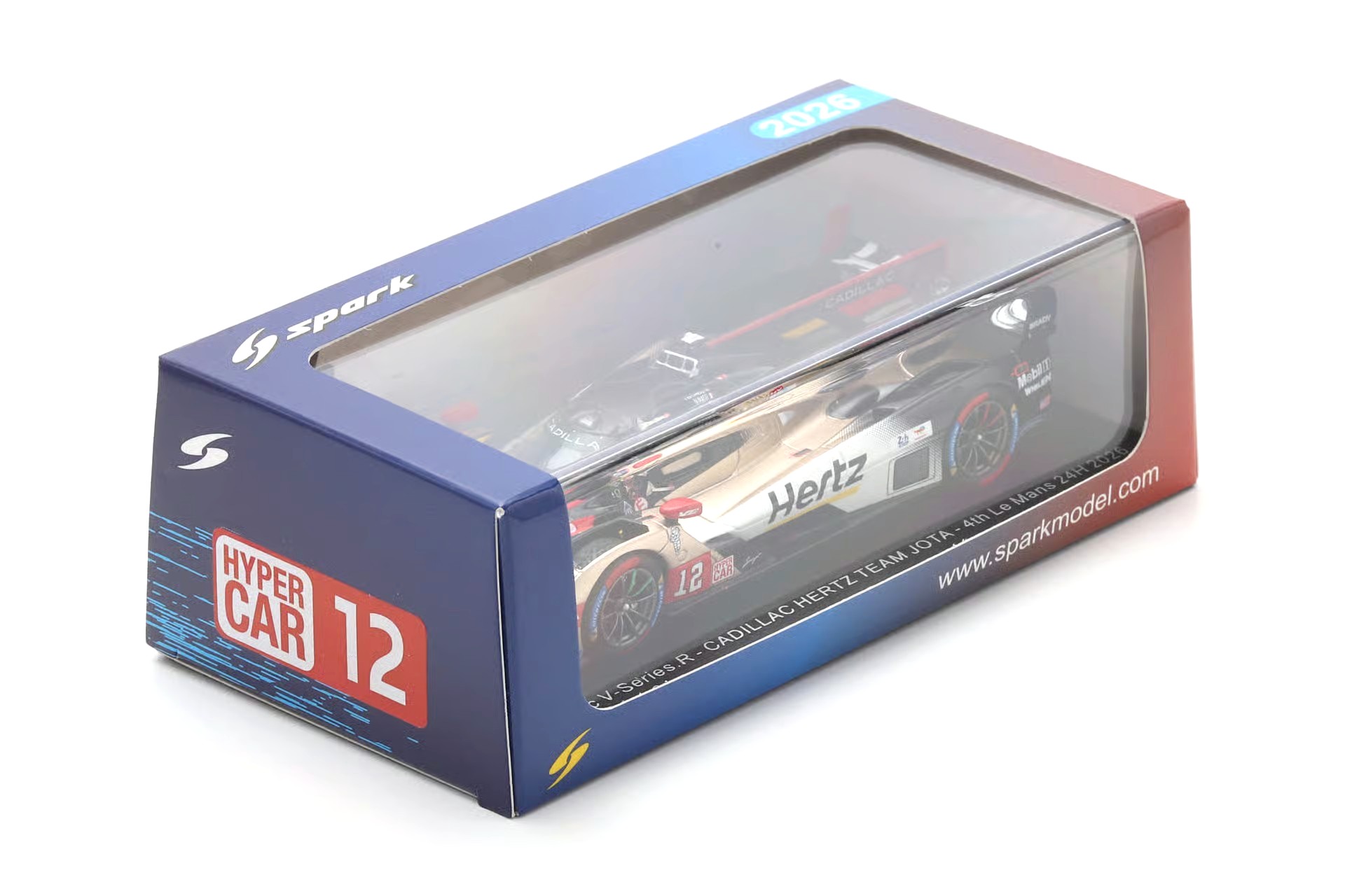 Cadillac V-Series.R #12 Delétraz/Stevens/Nato 24H Le Mans 2026 1:43 Spark