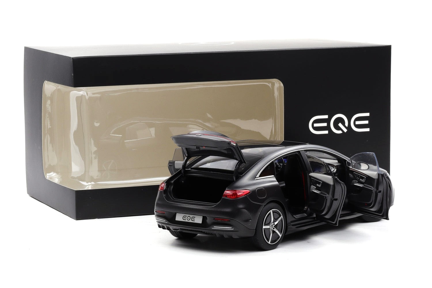 Mercedes-Benz EQE Limousine AMG Line V295 graphite grey magno 1:18 NZG