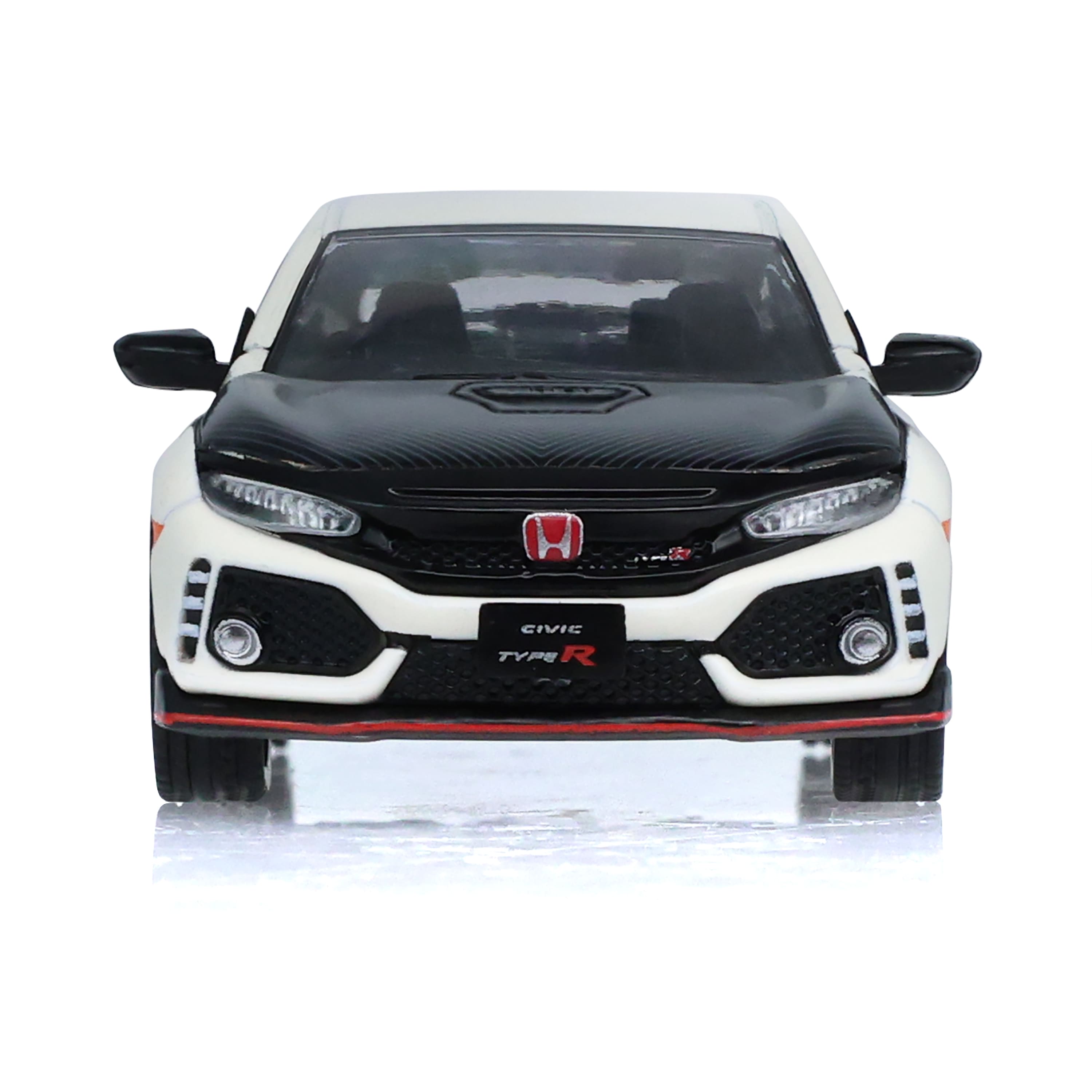 Honda Civic Type R (FK8) 2018 With Custom Wheels *Tokyo Torque Series 10* championship white 1:64 Greenlight