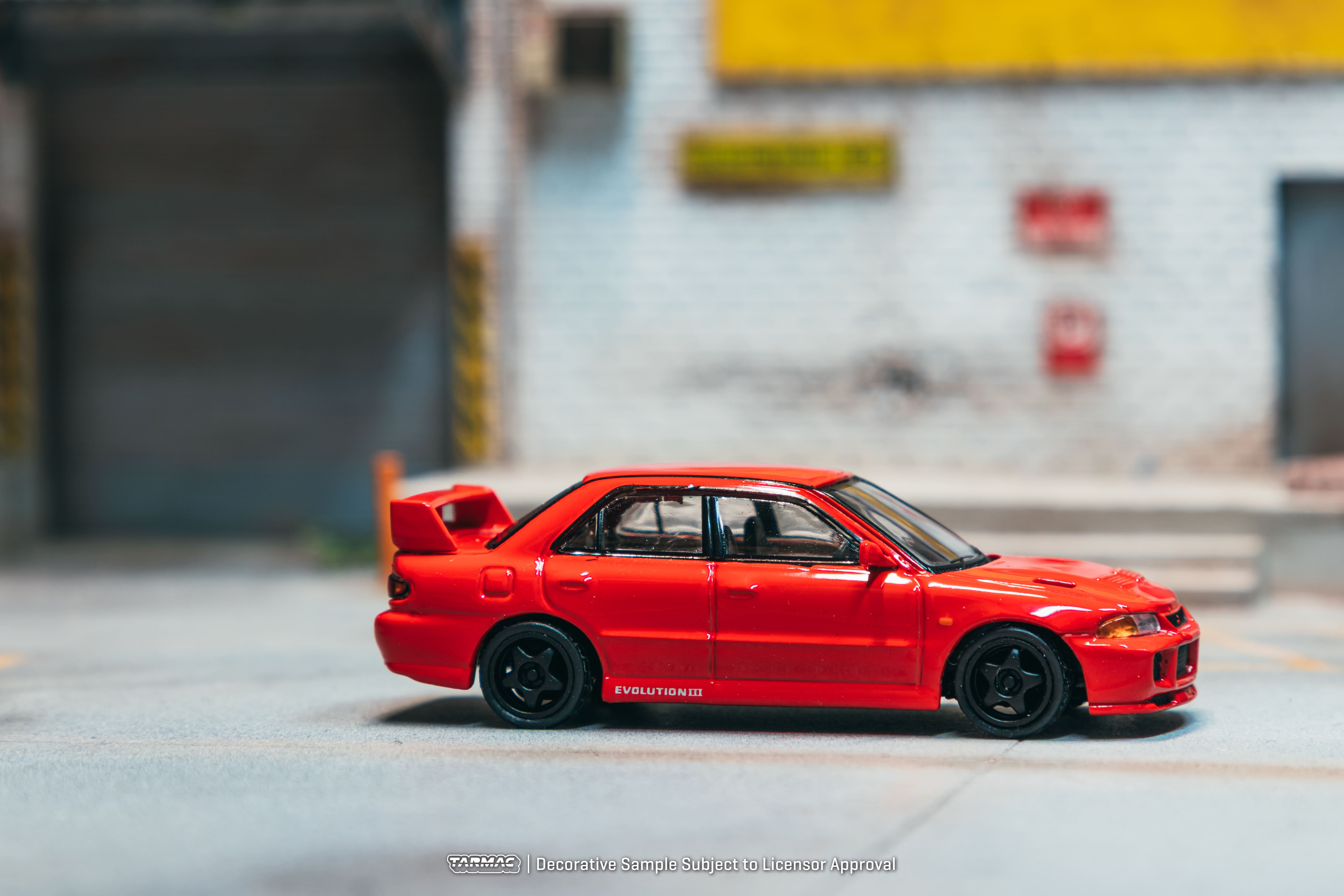 Mitsubishi Lancer GSR Evolution III 1995 red 1:64 Tarmac