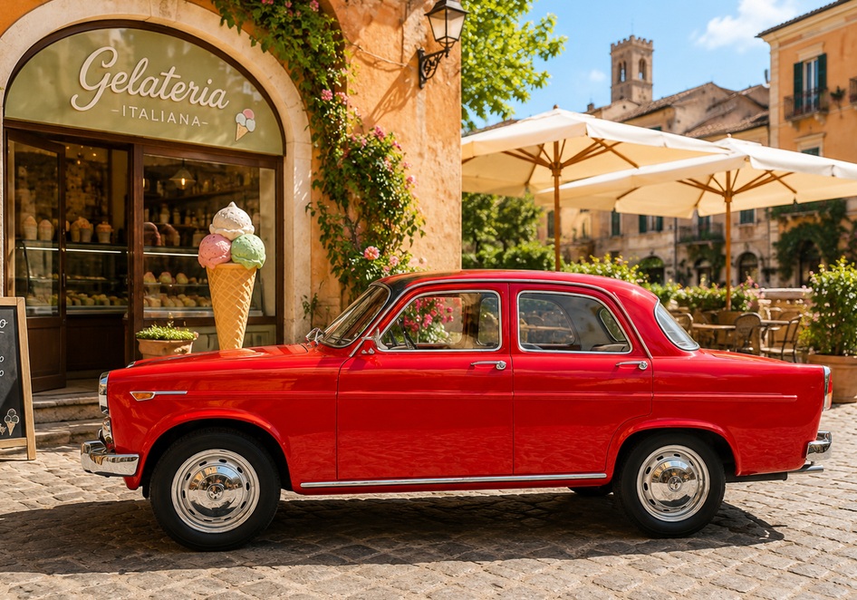 Alfa Romeo Giulietta Ti 101 1961 red 1:18 Cult Scale Models
