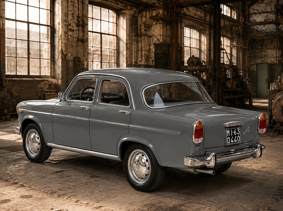 Alfa Romeo Giulietta Ti 101 1961 grey 1:18 Cult Scale Models