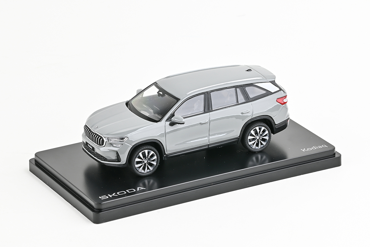 Škoda Kodiaq II 2023 šedá steel 1:43 Abrex