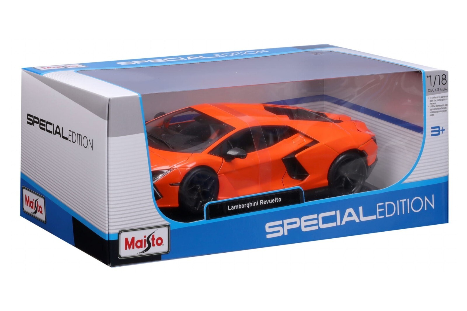 Lamborghini Revuelto Hybrid 2023 orange 1:18 Maisto