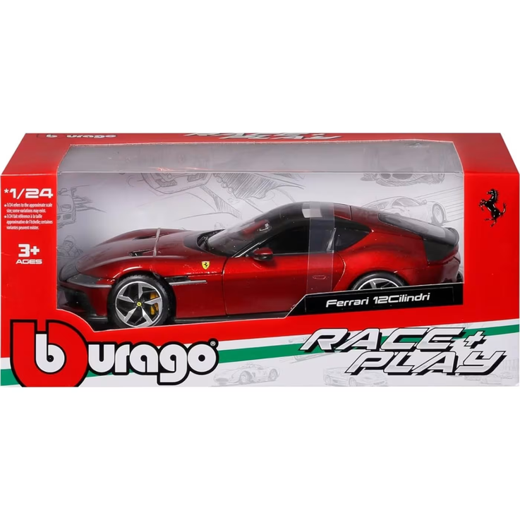 Ferrari 12 Cilindri V12 830cv 2024 red 1:24 Bburago