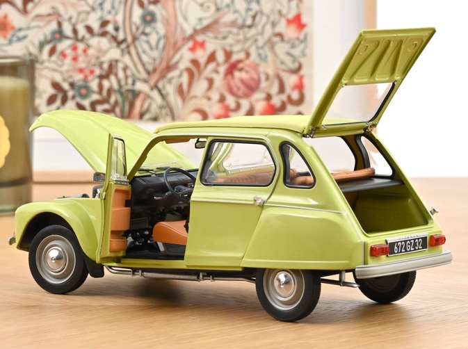 Citroën Dyane 6 1970 calabre yellow 1:18 Norev
