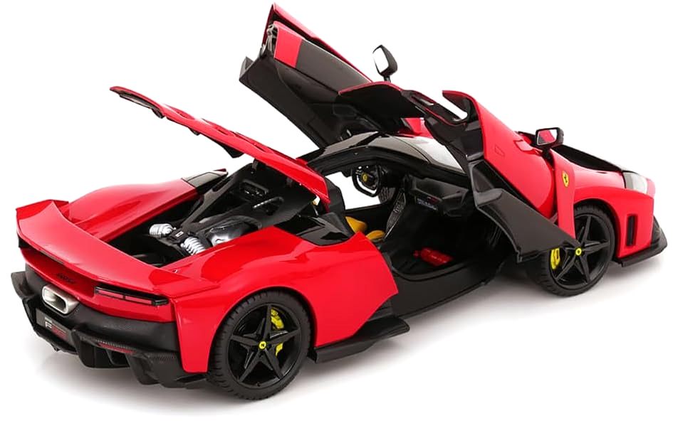 Ferrari F80 Signature Series red/silver wheels 1:18 Bburago
