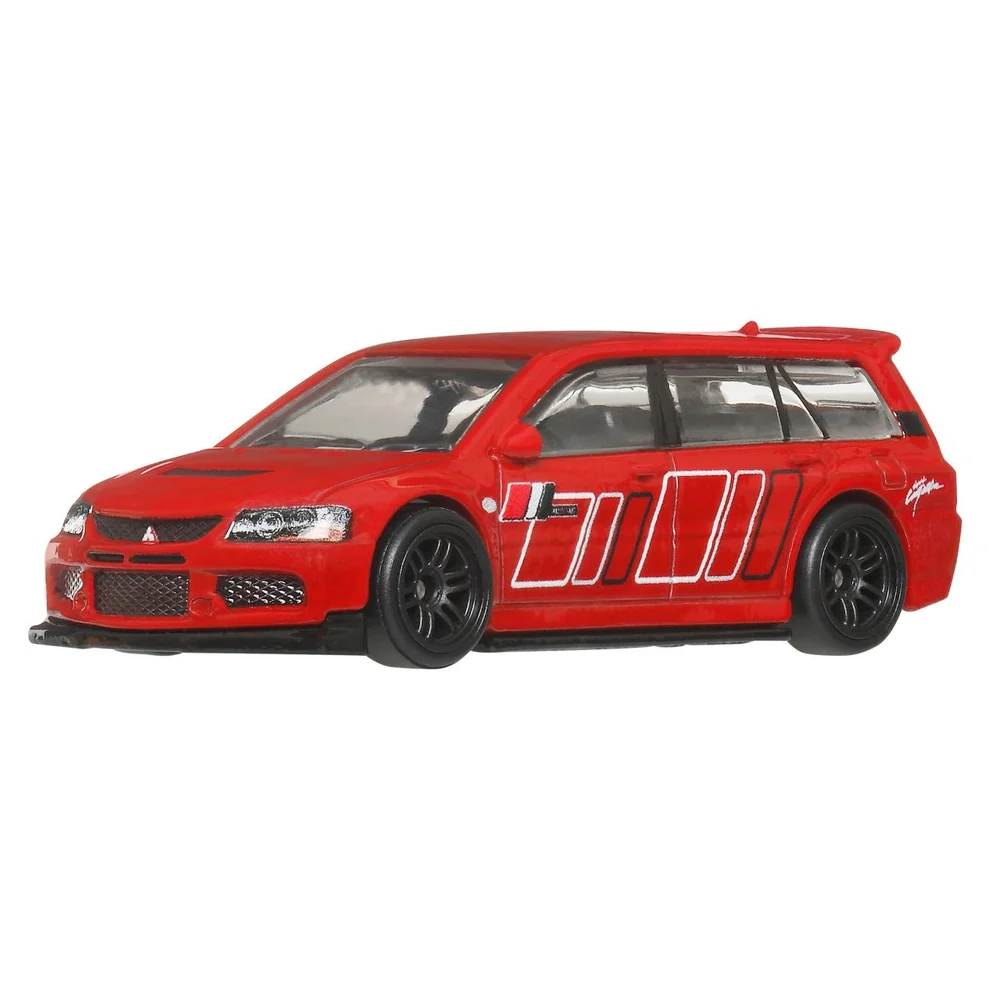 Mitsubishi Lancer Evolution IX Vagon/Remorque 2005 & Subaru Forester STI 2004 *Premium 2-Pack* red/blue 1:64 HotWheels