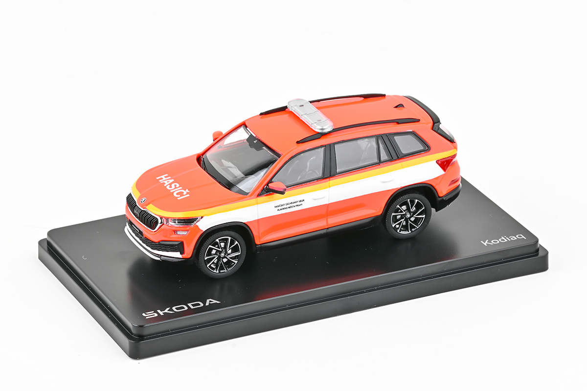 Škoda Kodiaq FL 2021 HZS hl.m. Prahy 1:43 Abrex