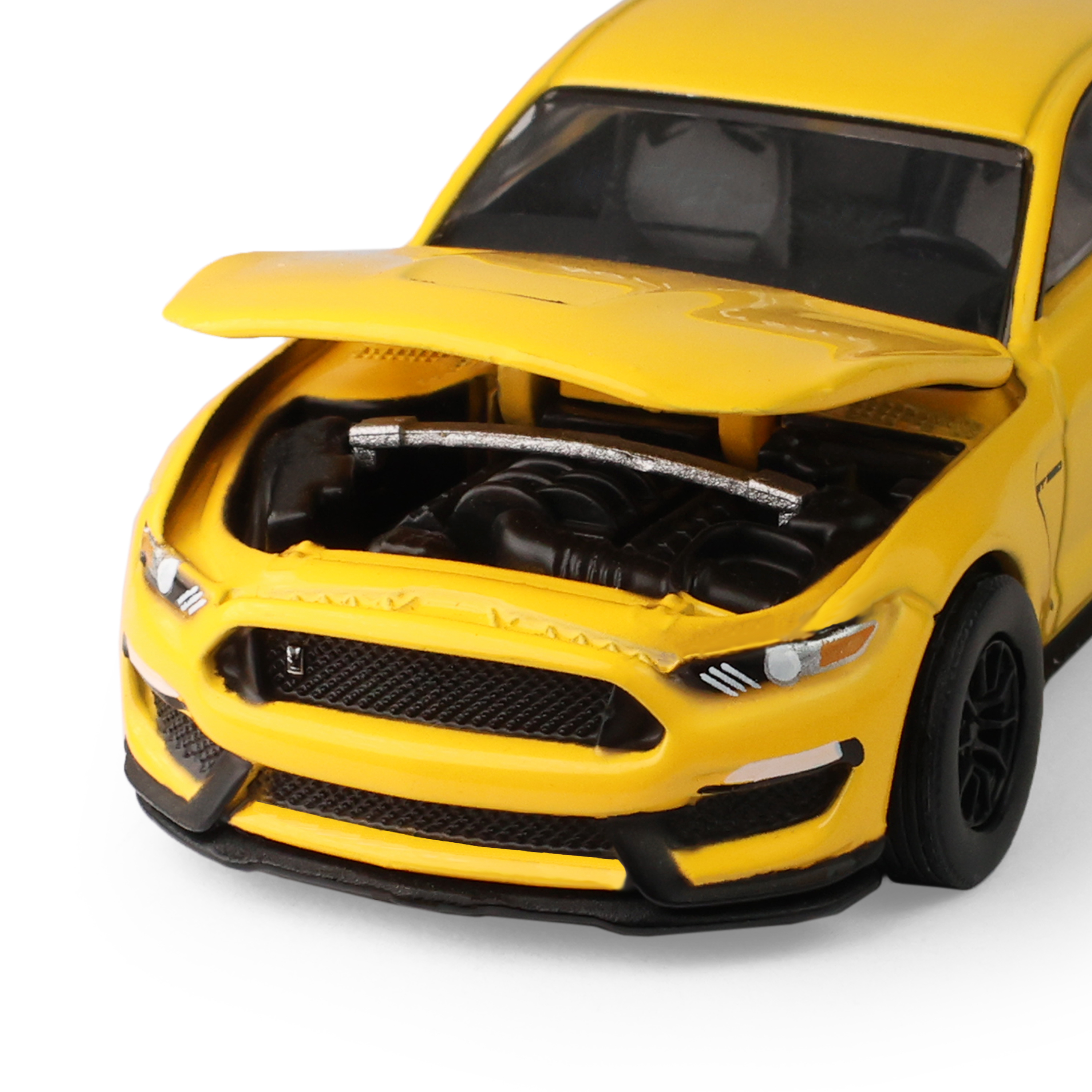 Ford Mustang Shelby GT-350 2017 *The Mustang Stampede Series 2* triple yellow tri-coat 1:64 Greenlight
