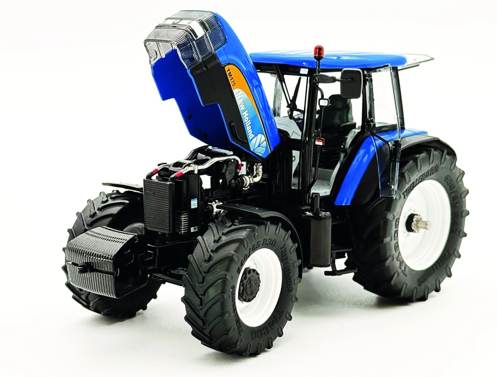 New Holland TM175 G2 Tractor 2007 blue/black 1:32 ROS-Model