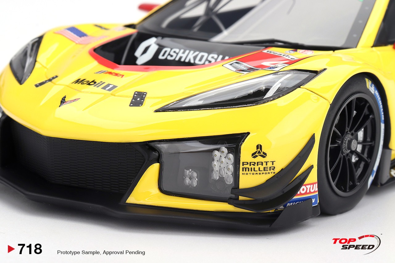 Chevrolet Corvette Z06 GT3.R Corvette Racing by Pratt Miller Motorsports #4 Milner/ Catsburg/ Varrone 24H Daytona 2026 1:18 TopSpeed Models