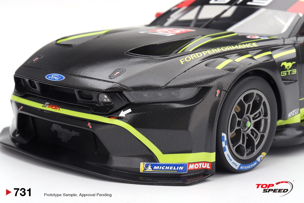 Ford Mustang GT3 Ford Multimatic Motorsports #65 Mies/ Vervisch Vir 2025 1:18 TopSpeed Models