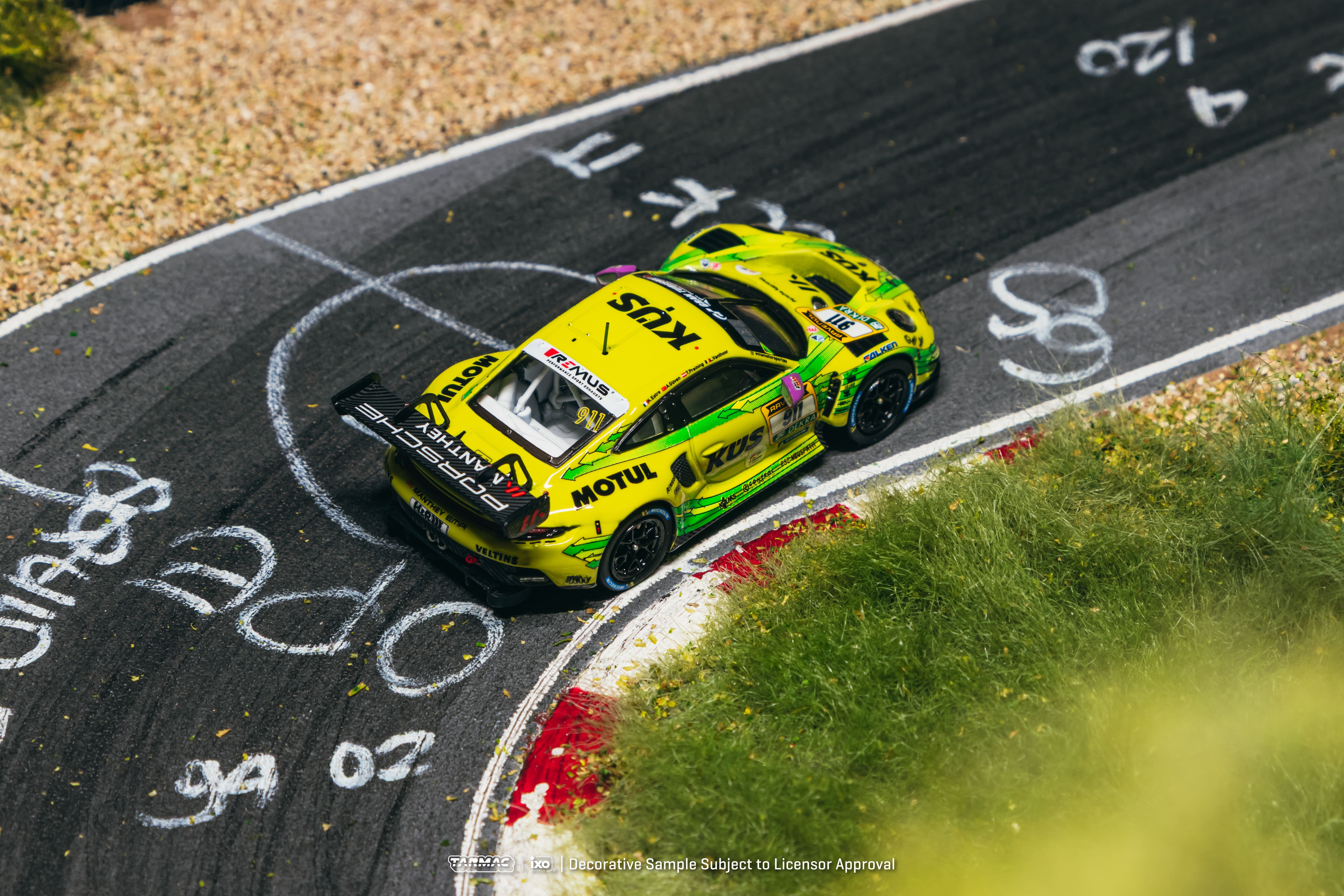 Porsche 911 (992) GT3 R Manthey EMA #911 K.Estre/A.Güven/T.Preining/L.Vanthoor 24H Nürburgring 2024 1:64 Tarmac