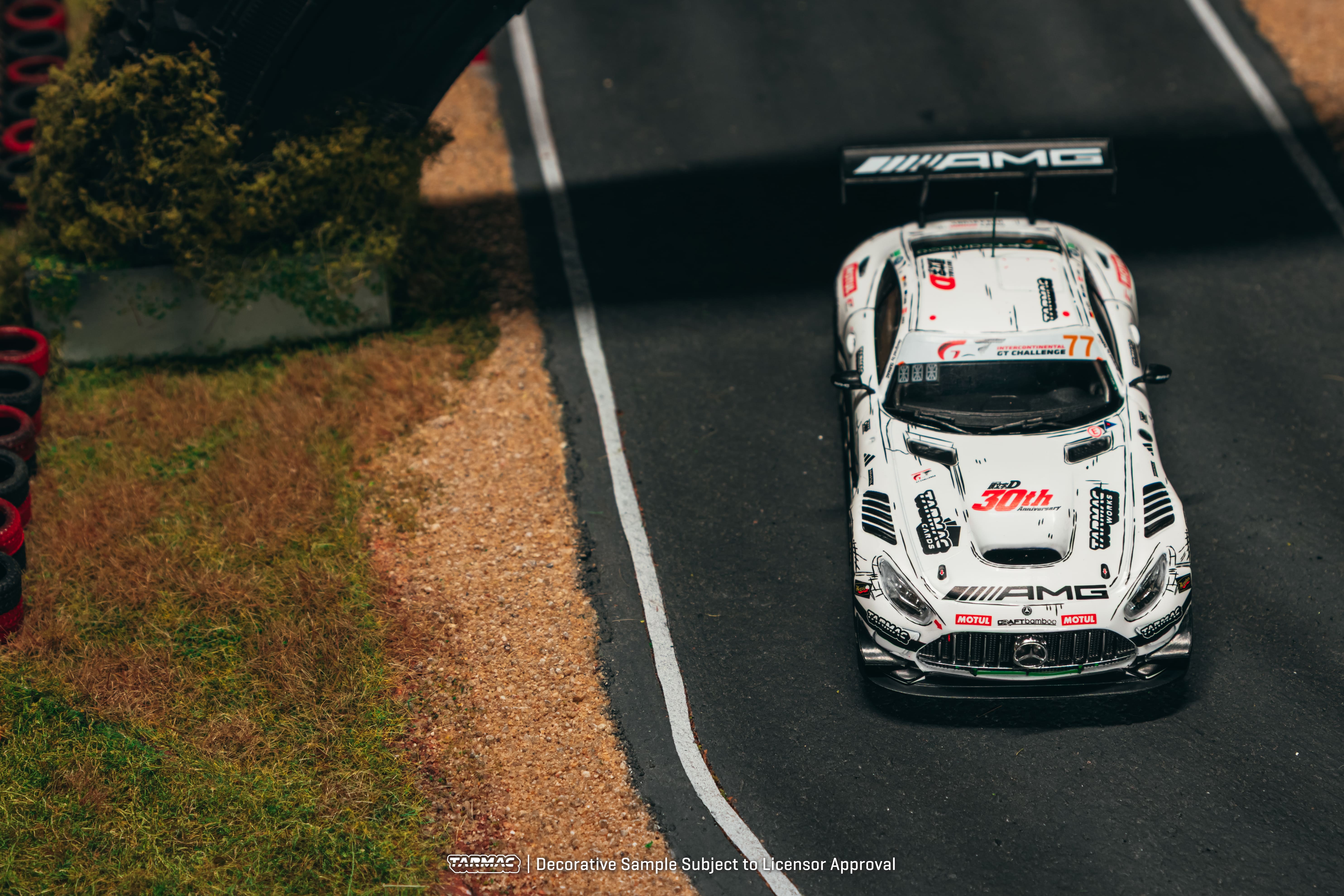 Mercedes-AMG GT3 Mercedes-AMG Team Craft-Bamboo Racing #77 R.Aron/L.Auer/M.Götz Bathurst 12 Hour 2026 1:43 Tarmac